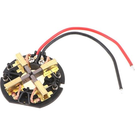 Balais de charbon en cuivre pour clés électriques, compatibles avec les modèles 2607-059, 2607-20, M12M18 AEG et 2602-20,Comprend un porte-balais. (1/3)