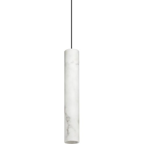 Ideal Lux Sospensione Look 1 luce GU10 alabastro alluminio vetro (1/3)