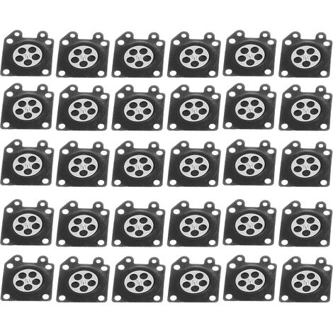 Paquet de 30 assemblage de membrane pour carburateur de tronçonneuse ZAMA 2500/3800/4500/5200/5800 (1/5)