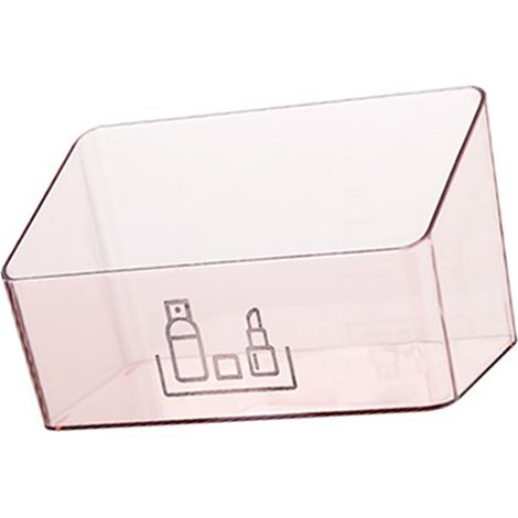 Coffret à miroir boîte de rangement de bureau organisateur de maquillage cosmétique accessoires de salle de bain (1/4)