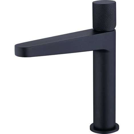 Waschtischarmatur Bernstein 8313 Schwarz matt