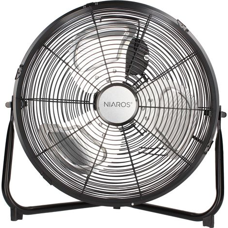 Brasseur D'air Gumba Garsaco 40cm 70w En Métal Noir - Garsaco