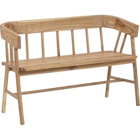 Banc en bois de teck brut June