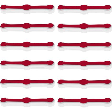 Lot de 12 supports de fixation universels pour grille de fenêtre, supports auto-adhésifs sans perçage pour moustiquaire et moustiquaire (1/5)