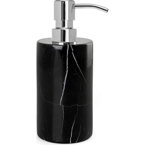 Q-BATH PREMIUM DECOR 1539 Seifenspender aus schwarzem Marmor (1/3)