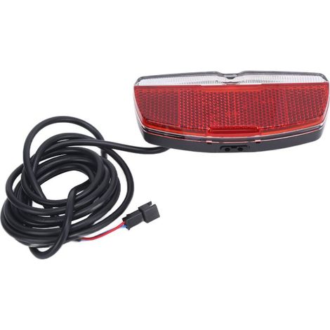 Feu arrière vélo électrique 6V-48V universel ultra lumineux LED, feu stop vélo haute visibilité (1/5)