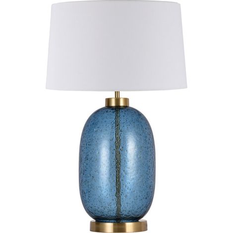 Lámpara de mesa Amur 1 E27 luz azul Prestige LP-919/1T azul (1/5)