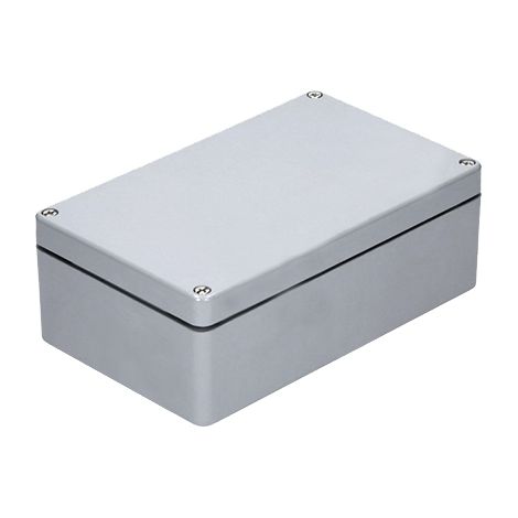 Boîtier RS PRO en PET, 122 x 120 x 90mm, Gris IP66 ( Prix pour 1 )