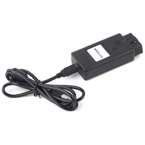 DEESSE SHOP-Câble de diagnostic de voiture, outil de réglage de puce ECU en plastique ABS noir, remplacement multilingue fiable et facile à utiliser pour l'entretien de la série Chevrolet. (1/5)
