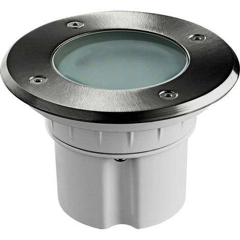 Heitronic MESSINA 500148 Bodeneinbauleuchte LED fest eingebaut LED   9 W Edelstahl (1/3)