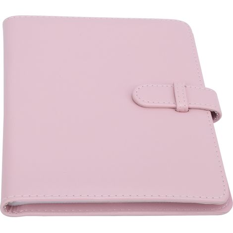 Album photo numérique universel en PU, 3 pouces, 128 pochettes, porte-cartes de visite pour Polaroid Mini, rose (1/5)