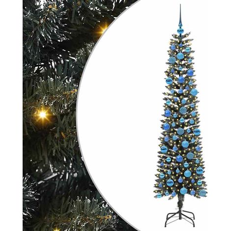 Albero di Natale  Albero natalizio  Albero festivo artificiale con 300 LED Verde 180 cm (1/5)