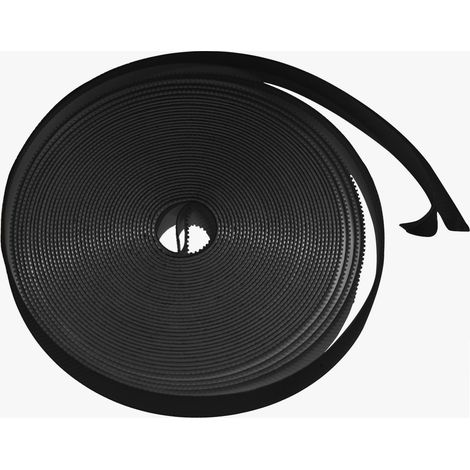 Bande de fixation adhésive noire WERKA PRO 1cmx5m 0,01 x 5m 0,01 x 5m