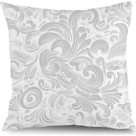Housse de coussin extérieur floral, décoration canapé extérieur,50×50cm (1/5)