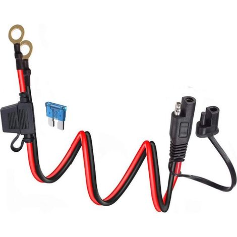 Abrazadera de soldadura，Abrazadera de conexión，Brida para cable de terminal tipo O，cable de conexión para caja de fusibles (1/2)
