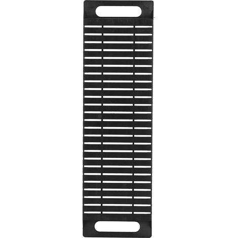 Support de séchage et rangement pour circuits imprimés antistatique 25 emplacements en PP noir 47x13,6x3,2 cm (1/5)