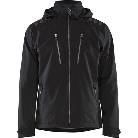Veste de travail softshell stretch 2D BLAKLADER 4749 - Noir - M (1/4)