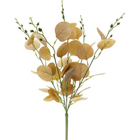 Ramas navideñas artificiales de aspecto realista, follaje natural (verde, rojo, blanco). (1/5)