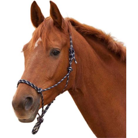 Halfter Waldhausen knotted halter verstellbar Nylon (1/2)