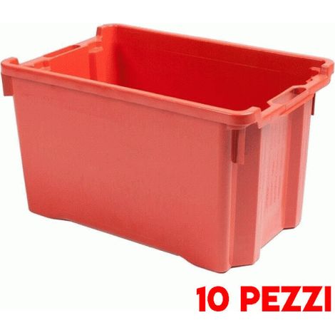 CASSETTA MULTIUSO CHIUSA CASSE AGRICOLE PER RACCOLTA UVA OLIVE 40 LITRI 21691/10