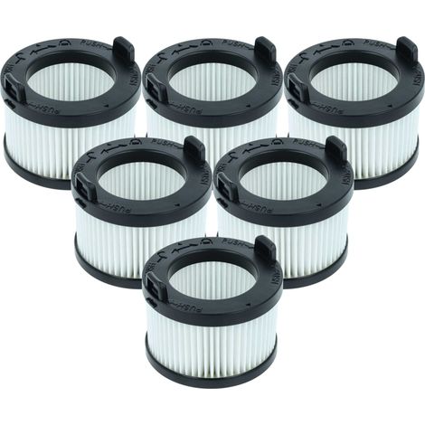 vhbw set da 6x filtro compatibile con Levoit Vortex IQ 40-RF, IQ 40, IQ 40 Flex aspirapolvere a batteria - Filtro principale