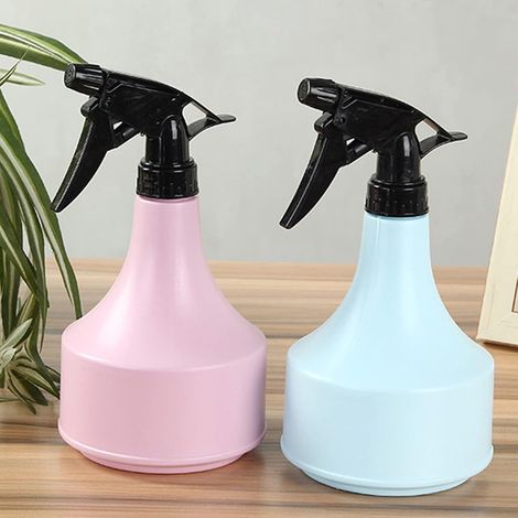 2 flacons pulvérisateurs 600 ml, pompe à gâchette, brume réglable, jardinage nettoyage beauté (1/5)