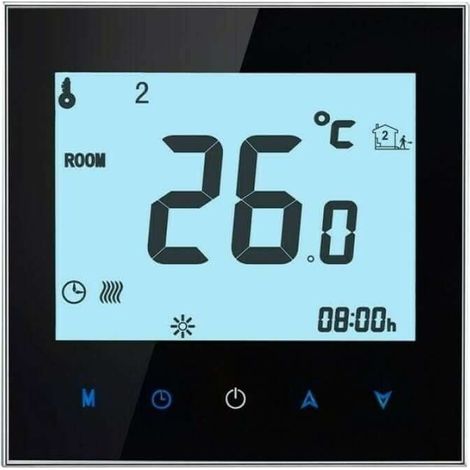 Termostato Smart WiFi Beca BHT-1000GALW  Nero (1/5)