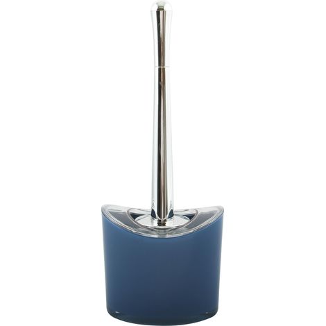 Brosse WC avec Support Bleu Foncé