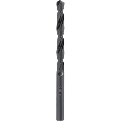 RUKO Spiralbohrer DIN 338 Typ N HSS rollgewalzt Ø 10,9 x 142 x 94 mm 5 Stk