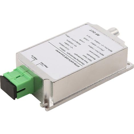 Mini récepteur CATV FTTH, nœud WDM, convertisseur RF, AGC 1310 nm/1550 nm (1/5)