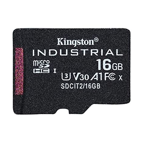KINGSTON Carte MicroSDHC Industrielle 16GB