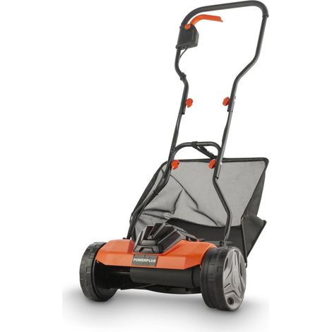 Powerplus Dual Power Tondeuse hélicoïdale POWDPG7010 - 20V Ø 380mm - excl. batterie et chargeur