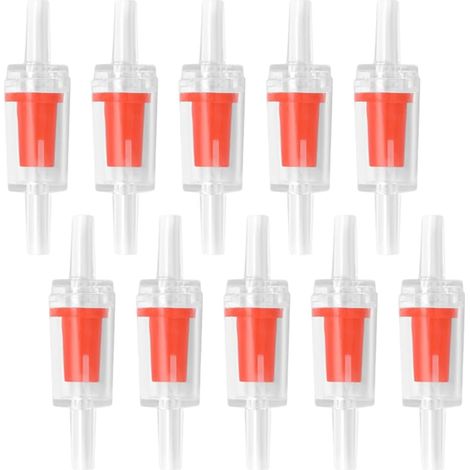 Clapets anti-retour aquarium – 10 pcs – unidirectionnel – tuyau air 1,9 cm.