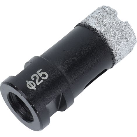Forets Diamant Brasés à Vide pour Carrelage, Marbre, Granit - Diamètre 25mm, Queue M14