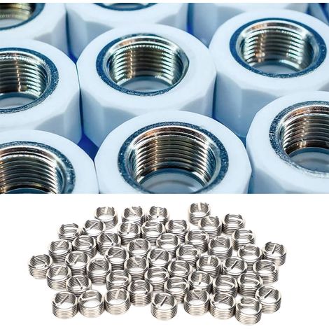 50 inserts filetés en acier M101,25, manchons de protection et de réparation de filetage 1D (1/5)