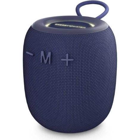 Energy Sistem Bloom - Altavoz Bluetooth (Bluetooth 5.3, 18 heures de batterie, IPX6, True sans fil, plastique 100% recyclé, lumières LED) Marine