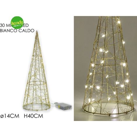 Albero di natale  30 MicroLED General Trade 40cm