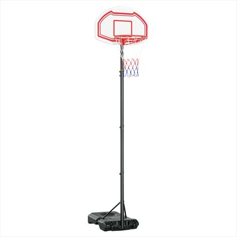 Panier de basket sur pied avec hauteur réglable 2,1-2,6 m et (1/5)