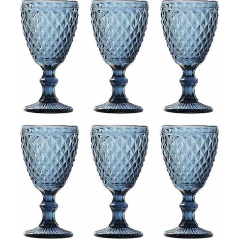 Ensemble de 6 verres à vin, verres à eau et verres hauts Glass Net King