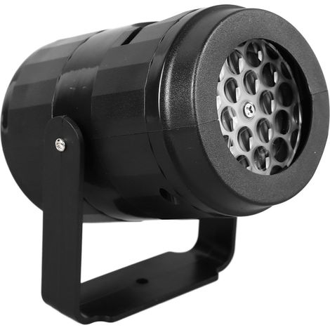 Projecteur de Noël extérieur rotatif à LED décoratif projetant des flocons de neige, avec 6 cartes pour jardin (prise US 100-240 V). (1/5)