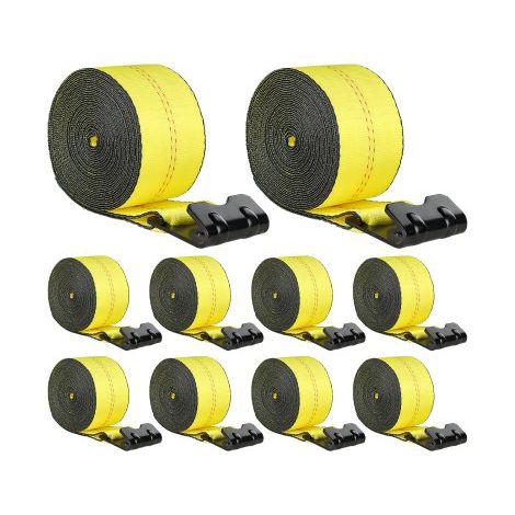 Sangle de Treuil 10 - 2 cm x 12 2 m Lot de 10 Capacité de Charge (1/5)