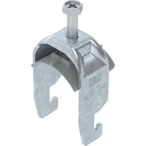 OBO Bettermann Bügelschelle 2056 28-34mm Stahl tauchfeuerverzinkt, 1186729 (1/2)