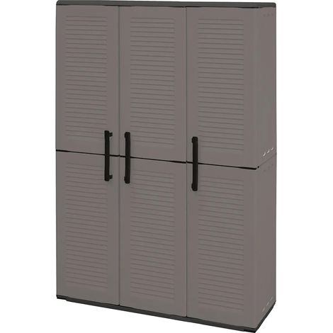 Gartenschrank artplast easy Stahlbänder verstellbare Regale (1/2)