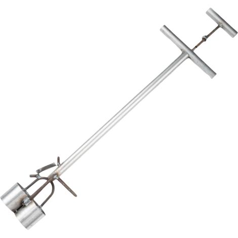 Outil de buttage de Sol - Outil de Jardinage léger, Pratique et Polyvalent - de semis Haute Performance, 2 Trous