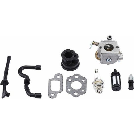 Carburateur pour STIHL MS170 MS180 017 018, Carburateur pour STIHL MS170 MS180 017 018 Pièces de tronçonneuse tondeuse à gazon Carburateur (1/4)