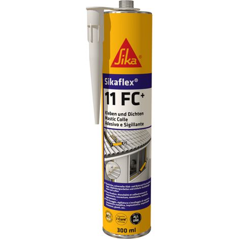 Sikaflex 11 FC Adesivo e Sigillante Grigio Chiaro 300 ml - Sika (1/2)