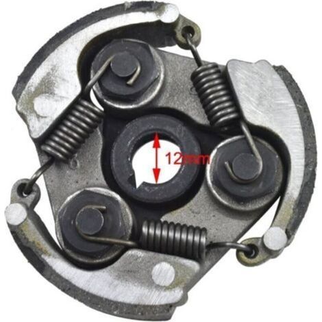Generic 3-shoe centrifugal clutch for 43, 47 and 49cc pocket bikes, motocross bikes, mini bikes, quads
