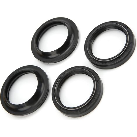 Kit de joints anti-poussière et d'huile de fourche avant 41x53x8/10,5 mm en fluoroélastomère, remplacement pour XVS650 V Star YZF‑600R (1/5)