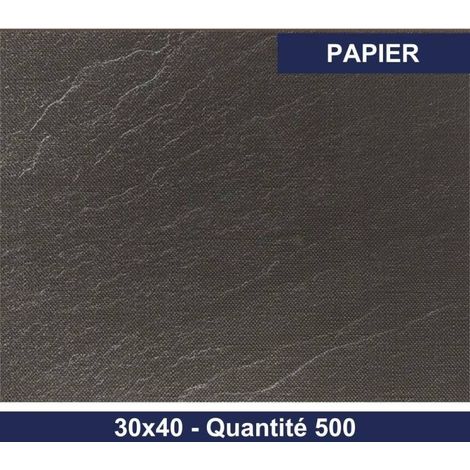 CGMP - Set de table 30x40 - en papier - ardoise - x500 (1/2)