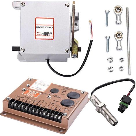 ADC225-24V 24V-Stellantrieb mit ESD5500E-Drehzahlregler und 3034572-Positionssensor für Dieselgeneratoren (1/5)